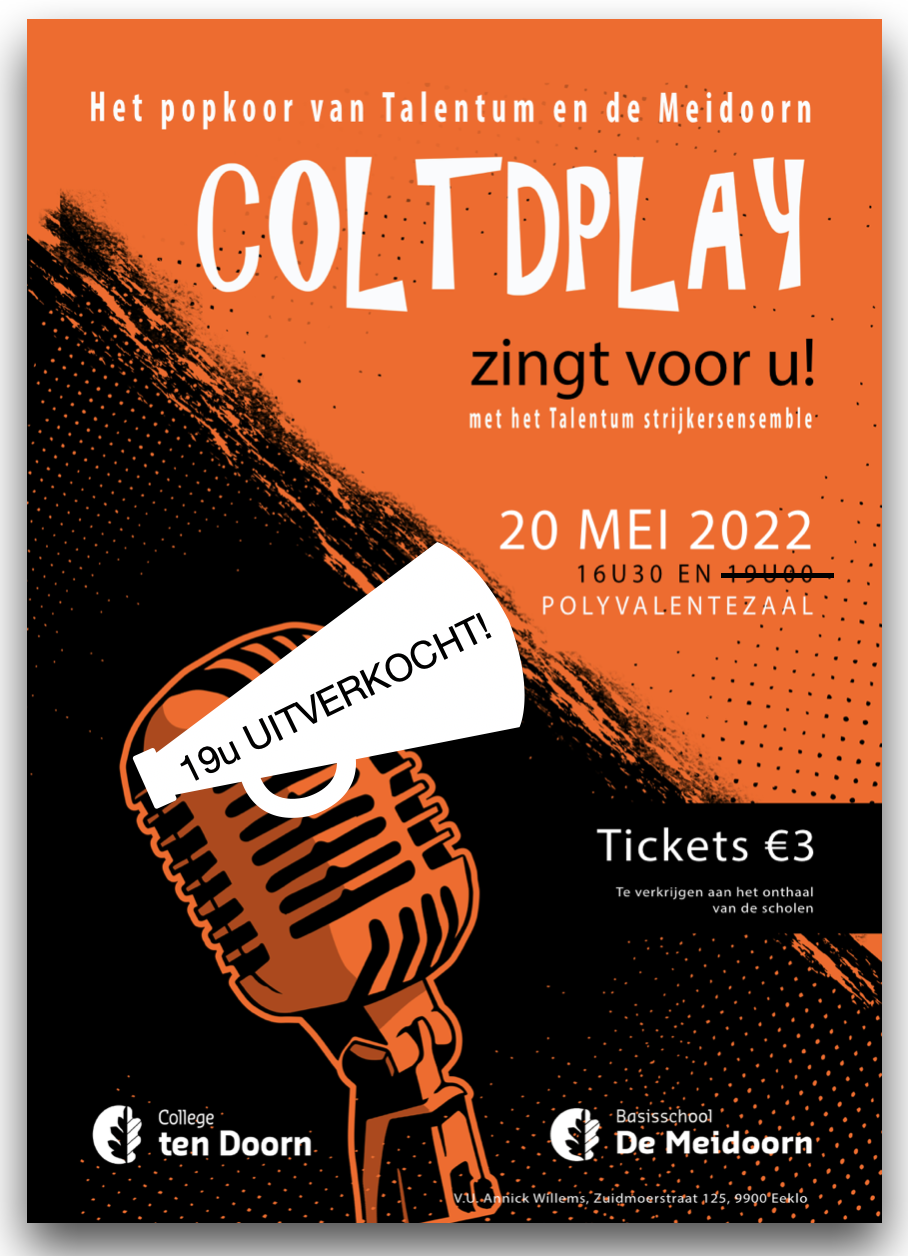 popkoor affiche 19u uitverkocht 